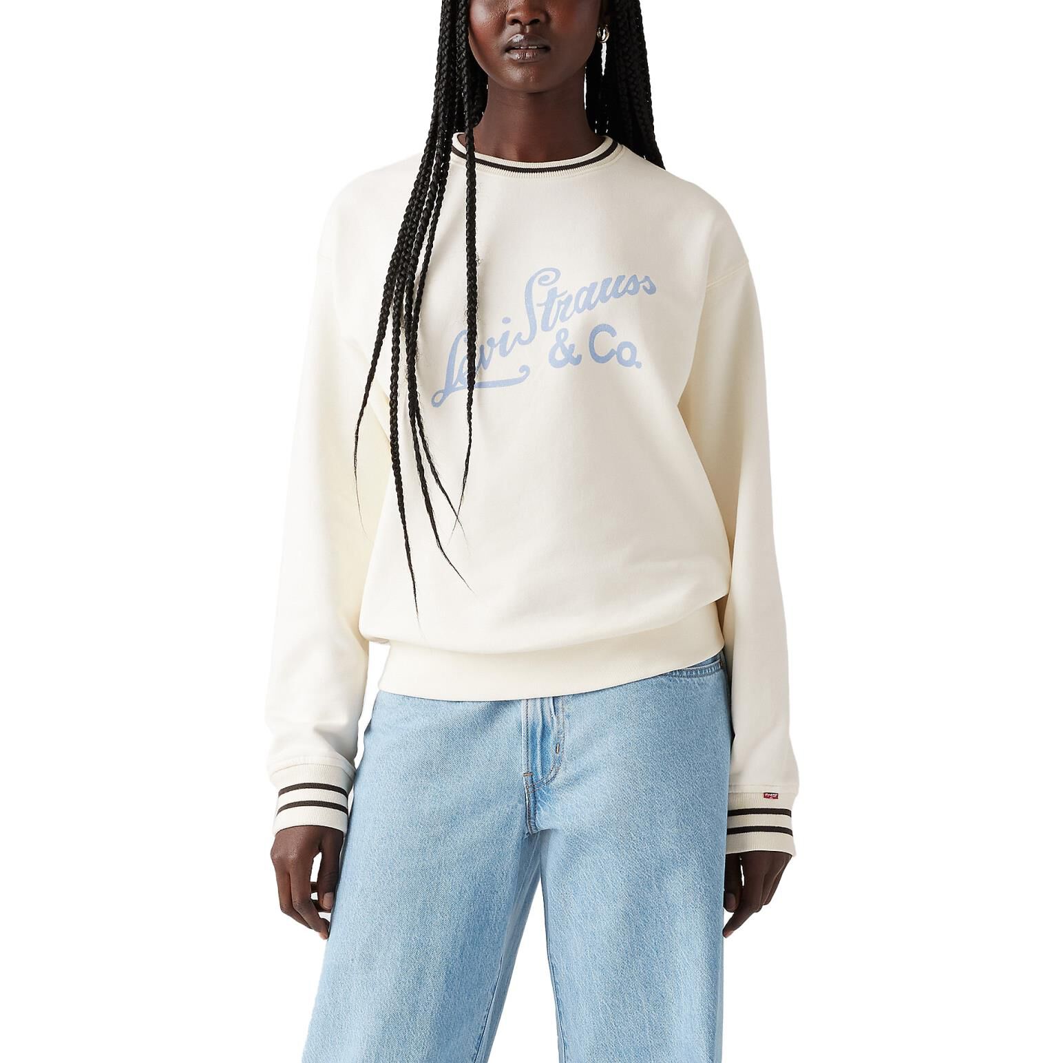 Levi s Graphic Heritage Sport Crewneck Sweatshirt Ballantynes Department Store